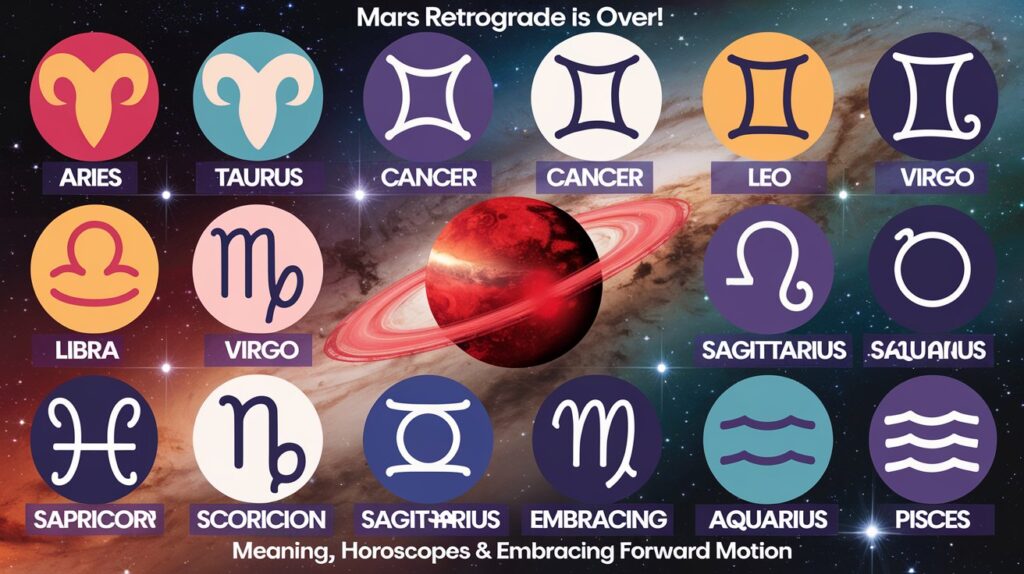 Mars Retrograde is Over! Meaning, Horoscopes & Embracing Forward Motion